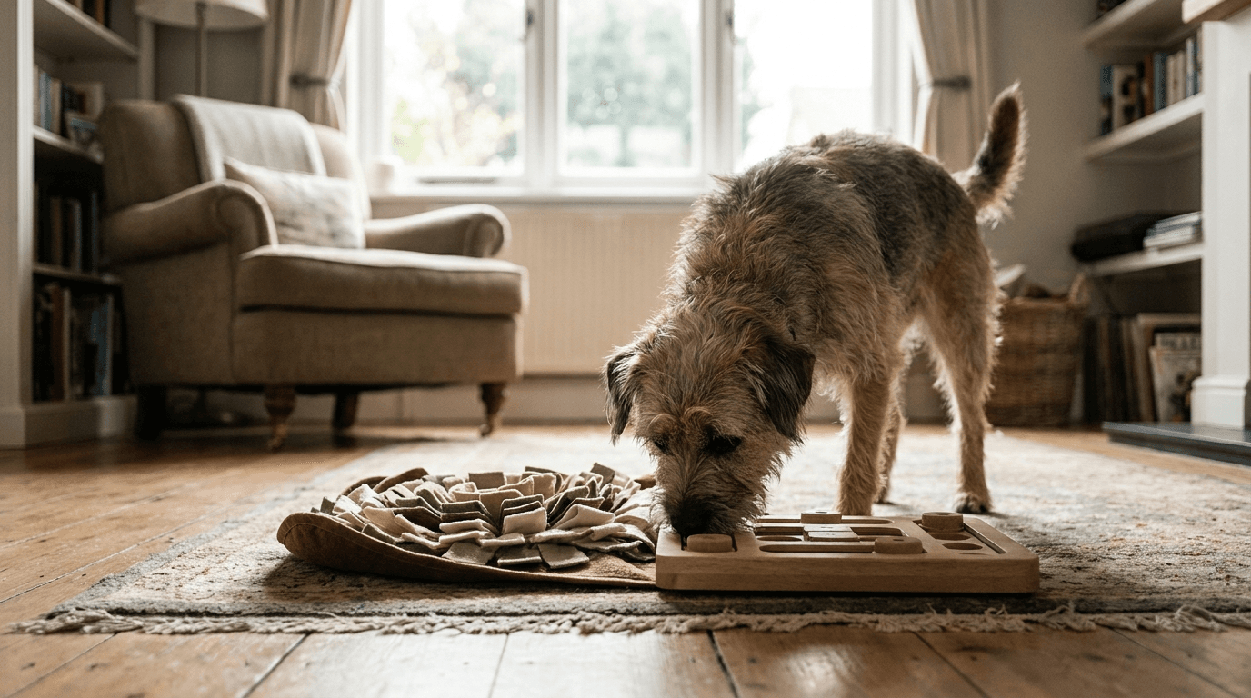 23 Indoor Dog Enrichment Ideas (For Rainy Days and Beyond)